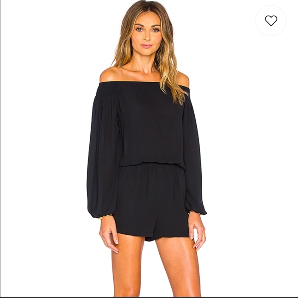 BUNDLE DEAL ❤️ Eight Sixty Black Off-Shoulder Romper